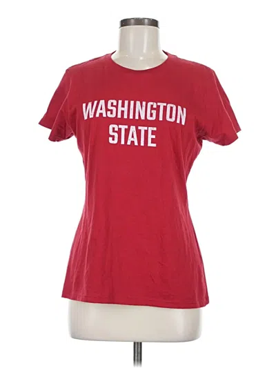 Pre-owned Port & Company Short Sleeve T-shirt In Red
