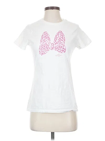 Pre-owned Port & Company Short Sleeve T-shirt In White
