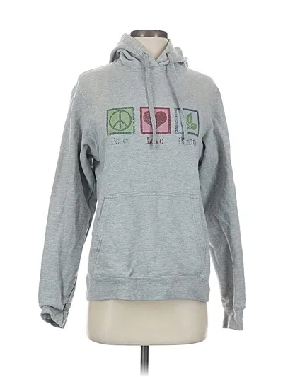 Pre-owned Port & Company Sweatshirt In Gray