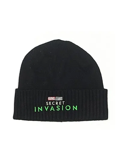 Pre-owned Port Authority Beanie Hat In Black