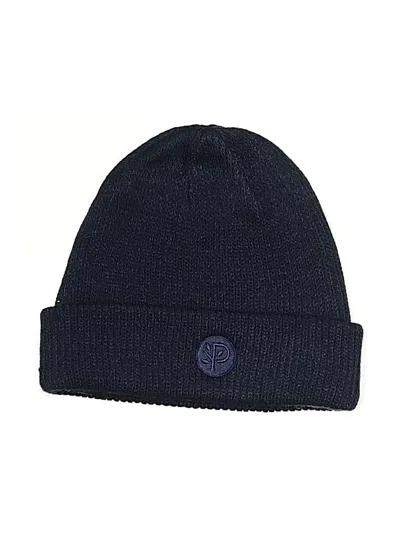 Pre-owned Port Authority Beanie Hat In Blue