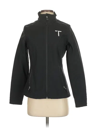 Pre-owned Port Authority Track Jacket In Black