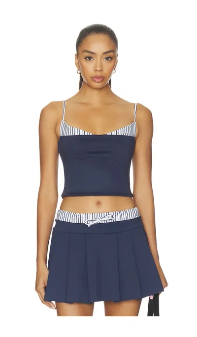 Port De Bras Amaya Top In Blue