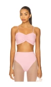 Port De Bras Ariadne Sports Bra In Pink