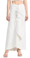 Port De Bras Barbuda Skirt Chantilly In Chantilly
