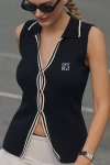 Port De Bras Milo Cardigan Vest Top