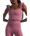 Port De Bras Scrunchie Tank In Flan De Uva