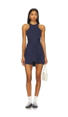 Port De Bras Venus Dress In Navy