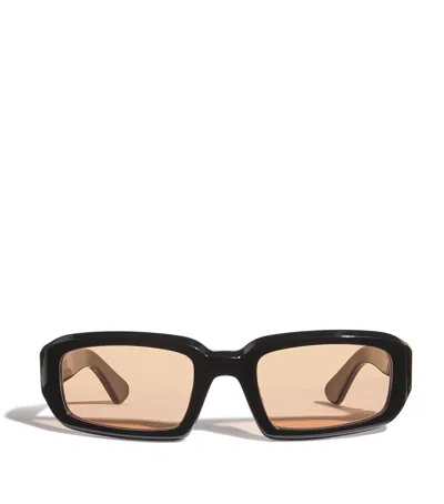 Port Tanger Acetate Mektoub Sunglasses In Black