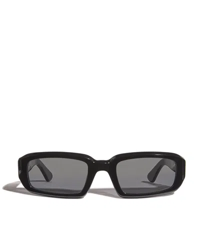 Port Tanger Acetate Mektoub Sunglasses In Black