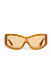Port Tanger Acetate Nunny Sunglasses In Yellow