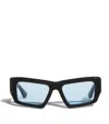 Port Tanger Acetate Sabea Sunglasses In Black