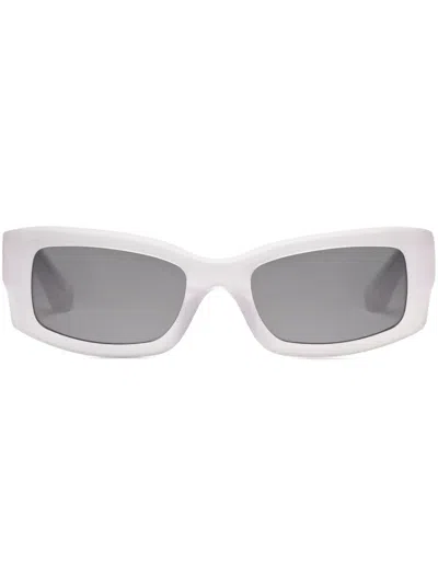 Port Tanger Addis Sunglasses In White