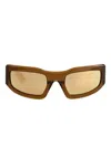 Port Tanger Andalucia Acetate Sunglasses In Brown