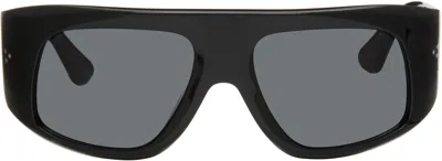 Port Tanger Black Dhat Sunglasses In Black/black