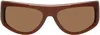 Port Tanger Brown Fayaz Sunglasses In Bunaa/limon