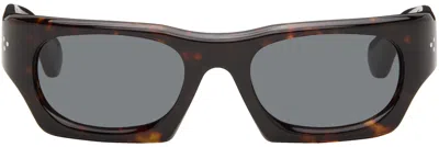 Port Tanger Brown Kerewan Sunglasses In Mhyrhh/black