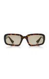 Port Tanger Mektoub Rectangle-frame Acetate Sunglasses