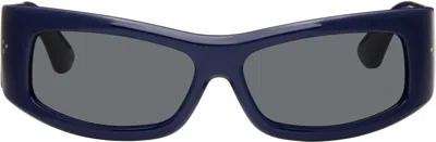 Port Tanger Navy Hads Sunglasses In Mediterranee/black