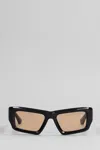 Port Tanger "mektoub" Sunglasses In Black