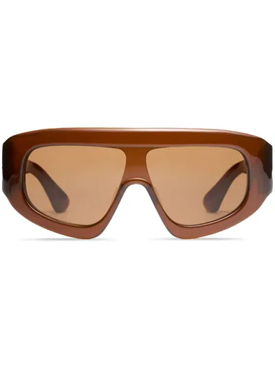 Port Tanger Saraa Sunglasses In 褐色