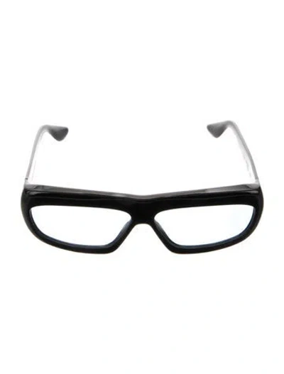 Pre-owned Port Tanger Square Gradient Sunglasses In Black