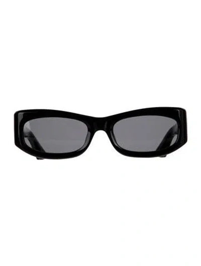 Pre-owned Port Tanger Square Tinted Sunglasses In Black