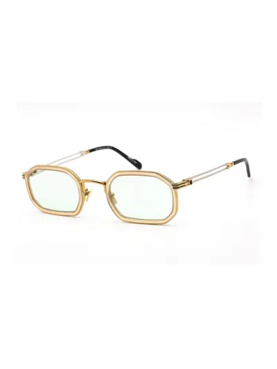 Porta Romana Mod. 11 Sunglasses Gold / Green