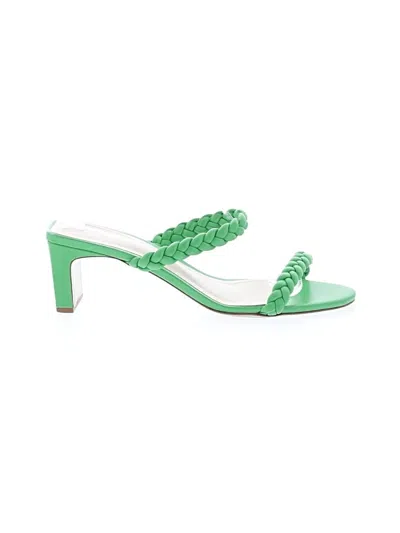 Pre-owned Porte & Paire Mule/clog In Green