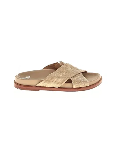 Pre-owned Porte & Paire Sandals In Tan