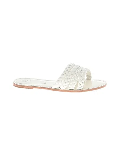 Pre-owned Porte & Paire Sandals In White