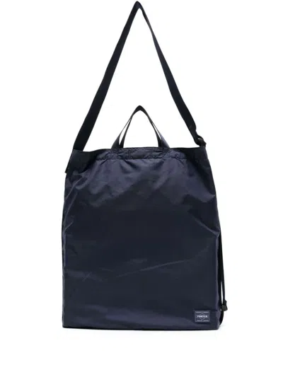 Porter Flex 2 Way Shoulder Bag In Blue