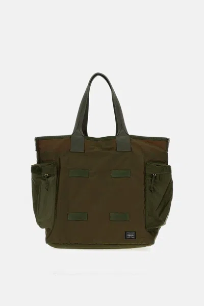 Porter Force 2way Tote Bag In Green