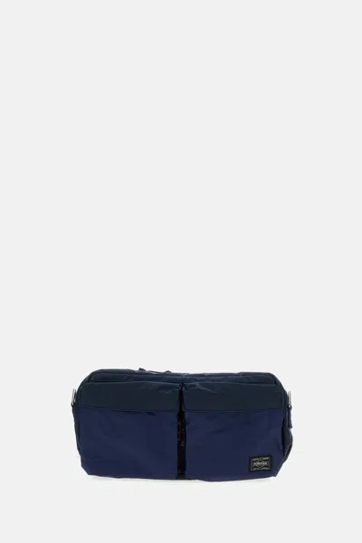 Porter Force 2way Waist Bag In Blue