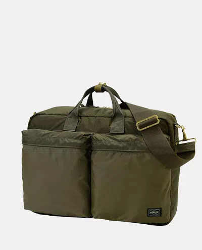 Porter Force 3way Briefcase In Green