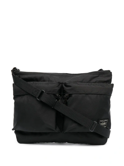 Porter Force Crossbody Bag In Black