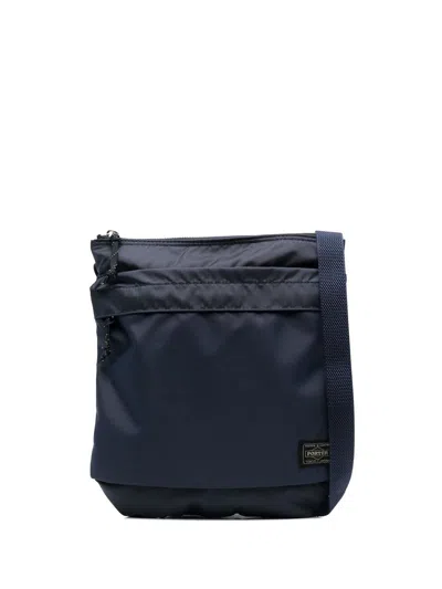 Porter Force Nylon Crossbody Bag In Blue