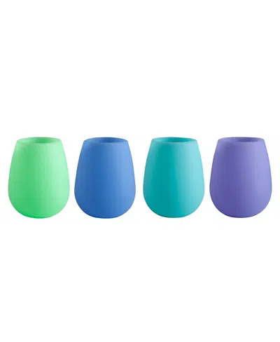 Porter Green Fegg Silicone Unbreakable Glasses - Set Of 4
