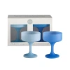 Porter Green Mecc | Unbreakable Cocktail Glasses In Blue