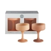 Porter Green Mecc | Unbreakable Cocktail Glasses In Brown