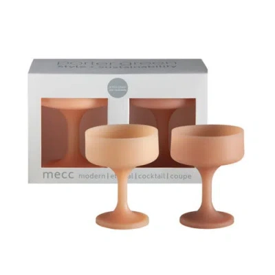 Porter Green Mecc | Unbreakable Cocktail Glasses In Brown
