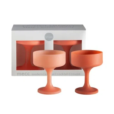Porter Green Mecc | Unbreakable Cocktail Glasses In Orange