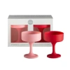 Porter Green Mecc | Unbreakable Cocktail Glasses In Red
