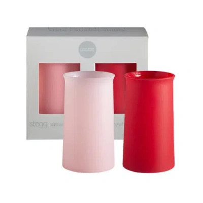 Porter Green Stegg | Unbreakable Highball Glasses In Red