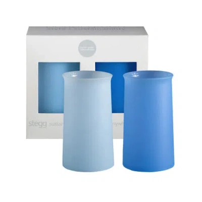 Porter Green Stegg | Unbreakable Highball Glasses In Blue