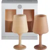Porter Green Swepp | Unbreakable Wine Glasses In Brown