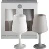 Porter Green Swepp | Unbreakable Wine Glasses In Gray
