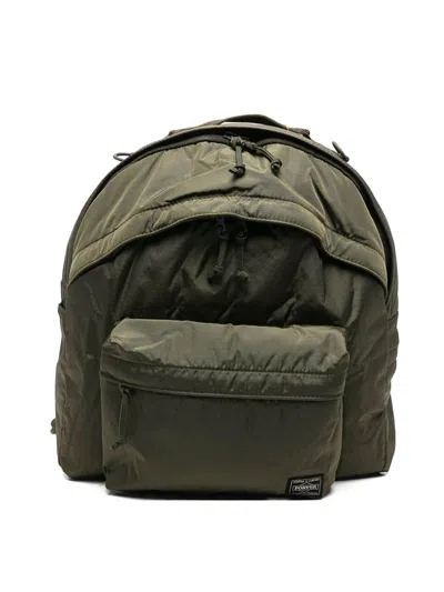 Porter International Double Pack Daypack Small Backpack In Green