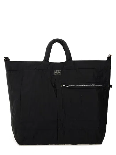 Porter Mile 2way Large Tote Bag In Black