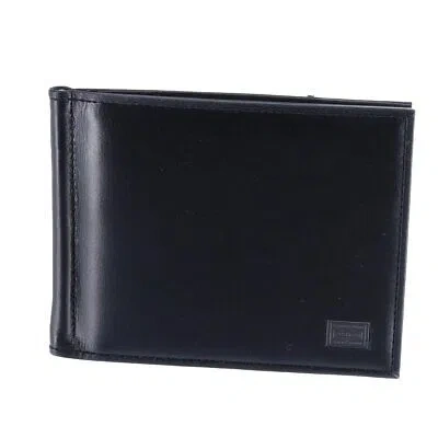 Pre-owned Porter [] Money Clip [plume] 1. Black